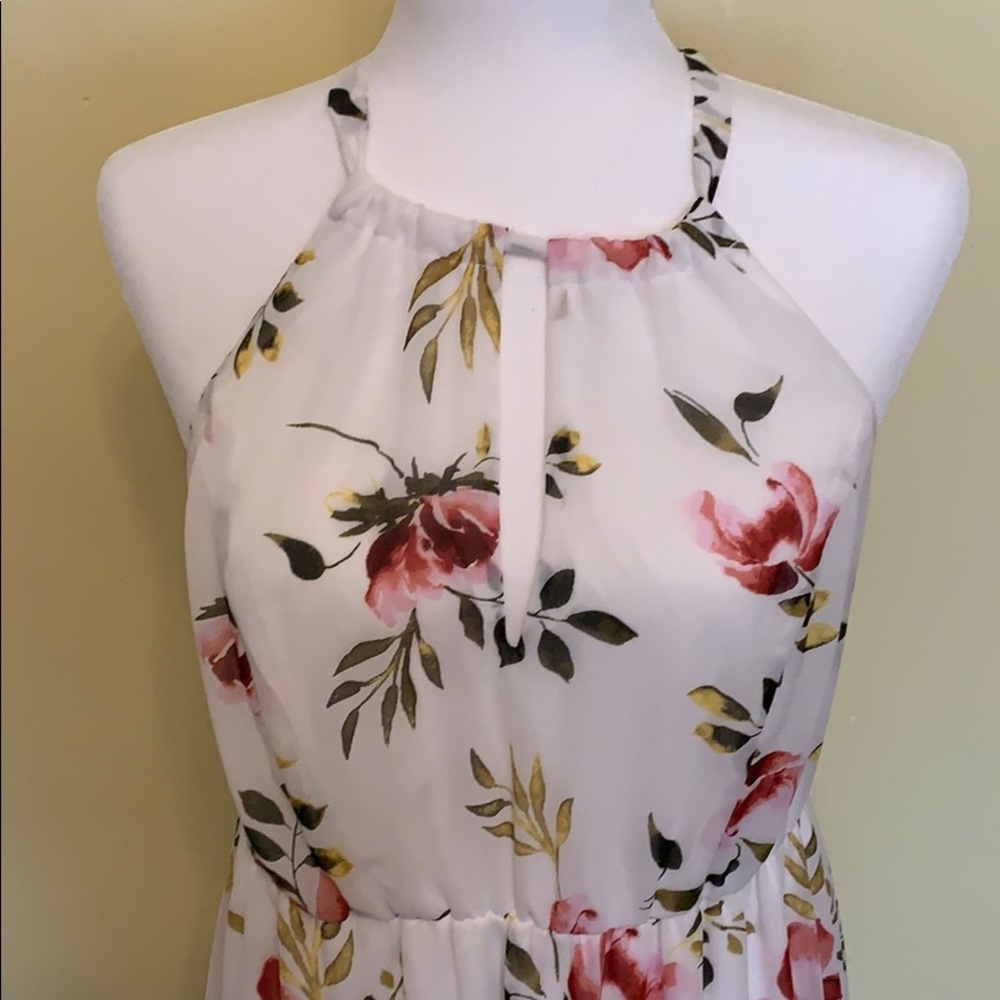 Floral maxi dress